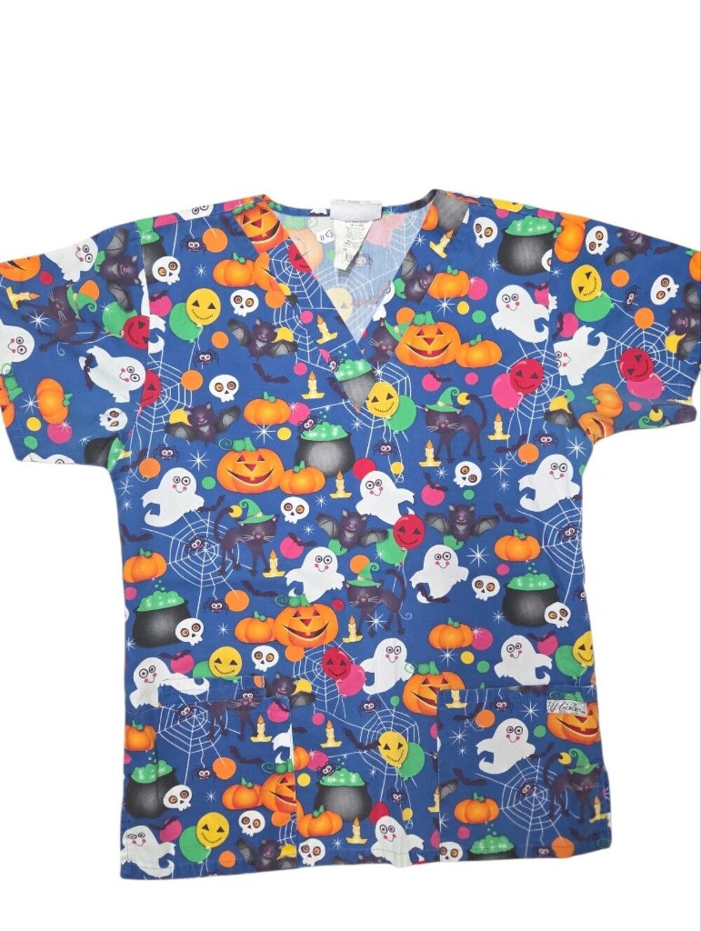 Uniform Advantage Halloween Scrub Top